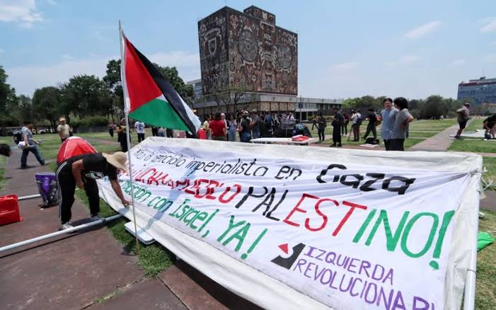 nxnoticias.com-unam-replica-campamentos-pro-palestina-apoyan-tambien-a-estudiantes-detenidos-en-eua