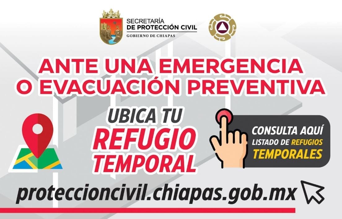 nxnoticias.com-proteccion-civil-de-chiapas-habilita-480-refugios-temporales-ante-la-temporada-de-lluvias