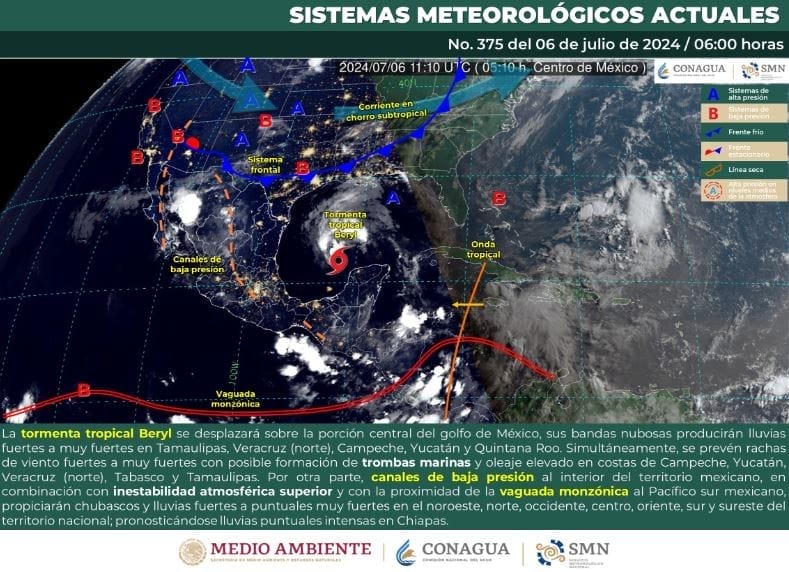 nxnoticias.com-beryl-se-dirige-a-texas-otros-fenomenos-meteorologicos-tambien-causaran-lluvias-en-el-pais