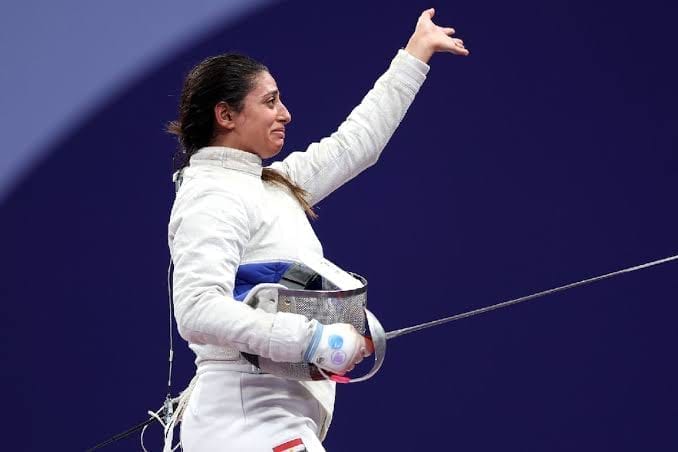 nxnoticias.com-insolito-atleta-egipcia-compite-embarazada-en-esgrima