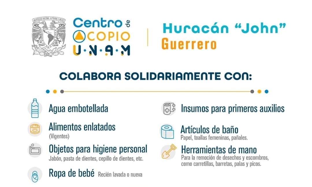 nxnoticias.com-abre-unam-centro-de-acopio-para-damnificados-por-john