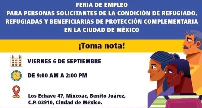 nxnoticias.com-anuncian-feria-de-empleo-en-la-cdmx-para-extranjeros-solicitantes-de-refugio