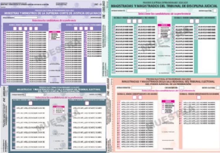 nxnoticias.com-asi-seran-las-boletas-que-aprobo-el-ine-para-elegir-diversos-cargos-del-pjf-en-2025