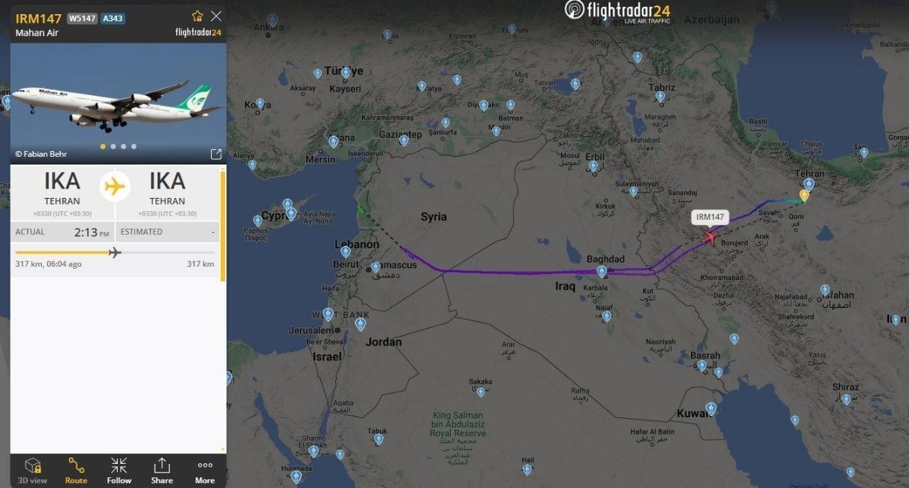 nxnoticias.com-israel-desvia-avion-que-presuntamente-llevaba-armas-a-hezbola