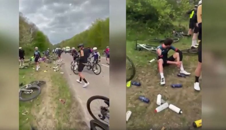 nxnoticias.com-accidente-con-mas-de-40-heridos-detiene-carrera-ciclista-internacional